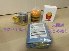 ハンバーガー型スープジャー、マグカップ,ポテト加湿器.保冷バック　4点まとめ売り