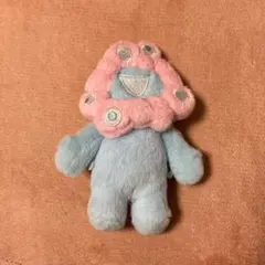 万博 ミャクミャク ロールお手玉マスコット ぬいぐるみ パープル