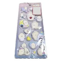 【匿名配送】つぶらな瞳の仲間達 つぶらな瞳のぷくぷくシール なまがき