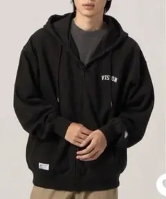 ヴィジョンストリートウエア　ジップ　パーカー