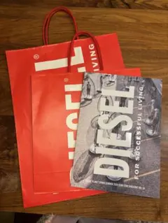 DIESEL カタログ&ショップバッグ　ショッパー