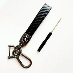 メルセデス・ベンツ キーホルダー おしゃれ pu革 レザー1