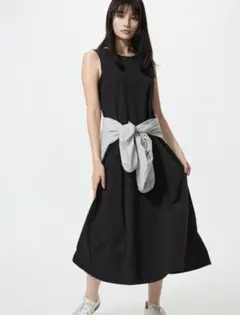 【新品・未使用品】UNIQLO ウルトラストレッチエアリズムワンピース L