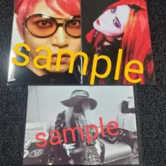 【美品】② hide 写真 hideヒストリー 3枚セット 年代ランダム