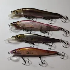 ☆新品☆レア☆メガバス ワンテン+1Jr.USA ワンテンJr. 4個セット