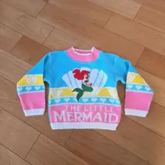 希少 90s USA製 バーニー キッズ ニット セーター デッドストック 