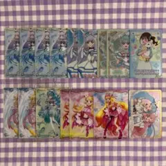 ス*ン様 プリキュア　ウエハース　グミ　カード　ニャミー　リリアン　バタフライ