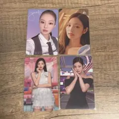 blackpink bptg REVE 封入トレカ　ジェニ　コンプ　4枚セット