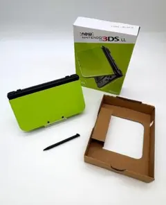 任天堂　Newニンテンドー3DS LL ライム×ブラック【極美品】