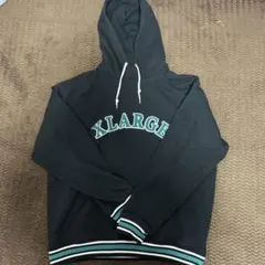 XLARGE アーチロゴ パーカー ブラック L