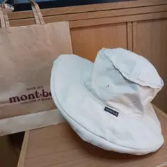 mont-bell アウトドアハット ホワイト