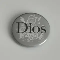 RADIO CRAZY 2025 オフィシャル 缶バッジ 小　Dios