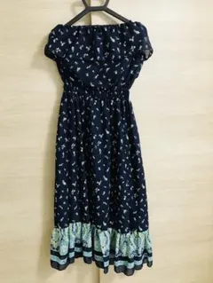 2wey花柄ワンピース♪♪ISBIT