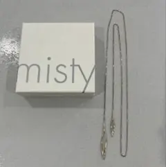 misty リーフラリエット　ネックレス