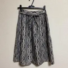 麦とパン柄　スカート　シャンブルドゥシャームのサムネイル