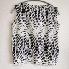 LANVIN ノースリーブトップス モノトーン