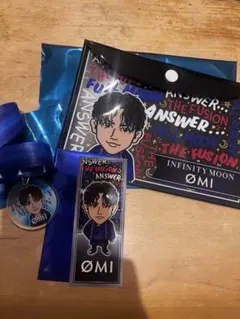 登坂広臣 ØMI INFINITY MOON ポーチ　ストラップ　千社札セット