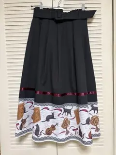 アクシーズファム♡猫柄スカート