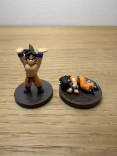 ドラゴンボールZ★ヤムチャ 孫悟空 フィギュア ダイドー クリップ 目薬