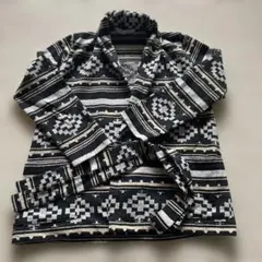 BEAUTY&YOUTH 幾何学模様カーディガン