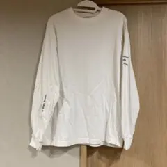 LUCA/LADY LUCK LUCA オーバーサイズ ロゴ Tシャツ 白 刺繍のサムネイル