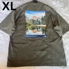 ノースフェイス ヨセミテ　風景　オリーブ色　XLサイズ