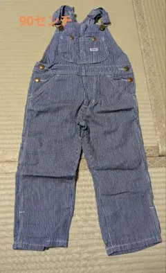 Lee ストライプ オーバーオール