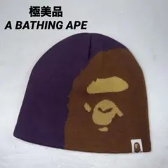 極美品 A BATHING APE APE HEAD KNIT CAP 24SSのサムネイル