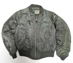 【希少】90s ALPHA MA-1 MADE IN USA（米軍仕様レプリカ） 希少】90s ALPHA MA-1 MADE IN USA（米軍仕様レプリカ） - メルカリ