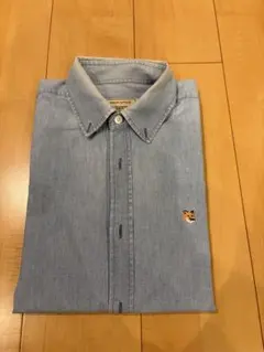 MAISON KITSUNÉ デニムシャツライトブルー