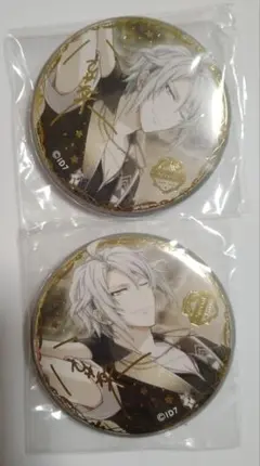 アイドリッシュセブン　特典　複製サイン入り　缶バッジ　八乙女楽　セット　アイナナ
