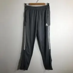 美品／adidas／アディダス／ジャージ／トラックパンツ／グレー／Mサイズ
