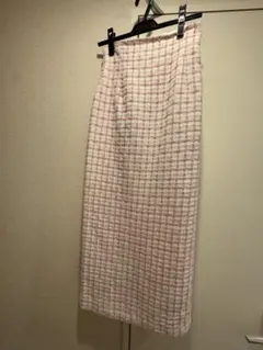 Deicy チェック ロングスカート