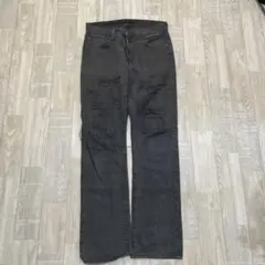 vintage y2k john bull ストレートデニム　ダメージデニム