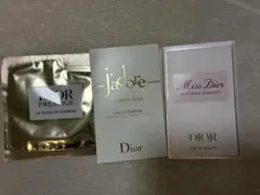 Dior 香水（jadore, miss dior）、スクラブ サンプルセットのサムネイル