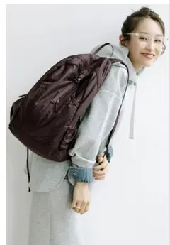 新品未使用未開封coca軽量 ナイロン バックパック リュック ブラウン