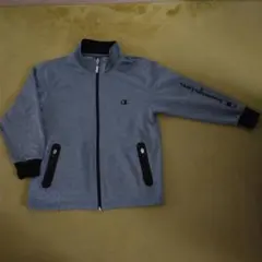 Champion グレー ジップアップジャケット　130