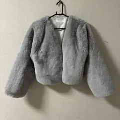 aimoha/F/フリーサイズ/エコファー/ショート/コート