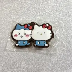 ちいかわ×サンリオ なかよしラバーマスコット ハチワレ・ハローキティ