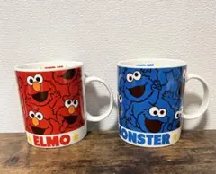USJ セサミストリート　マグカップ 2個　セット　エルモ　クッキーモンスター