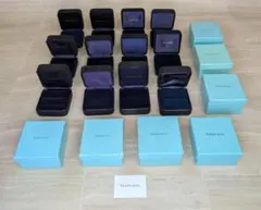 まとめ売り　劣化　Tiffany　ティファニー　リング　ケース　空き箱　ケース