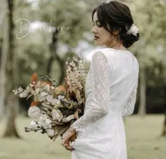 【着画あり】SOLALA (旧FURNA) ウェディングドレス 長袖