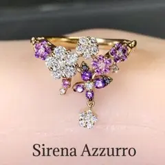 セイレーンアズーロ　 Sirena Azzurro k18 ダイヤモンドリングのサムネイル