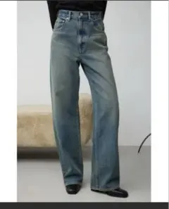 AZUL DENIM ハイウエストワイドデニム