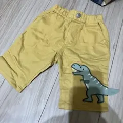 【新品】恐竜プリント ハーフパンツ90サイズ
