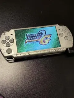 動作品 PSP2000 シルバー 本体