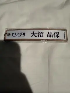 櫻坂46 大沼晶保　ネームタグキーホルダー　5th anniversary