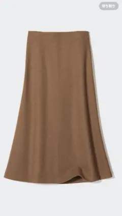 ユニクロ　ブラッシュドジャージーフレアスカート　Mサイズ