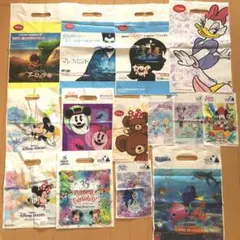 ディズニー　ランド　シー　ストア ショッパー　期間限定　買い物袋　ビニール袋