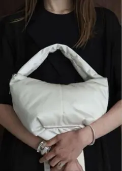 RAMIDUS×CLANE ROUND HAND BAG